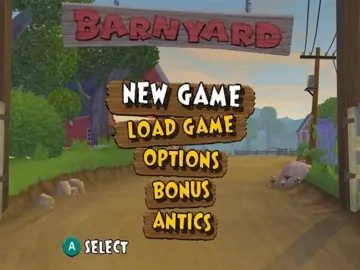 Nickelodeon Barnyard screen shot title